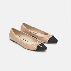 Zara Two-Toned Flats